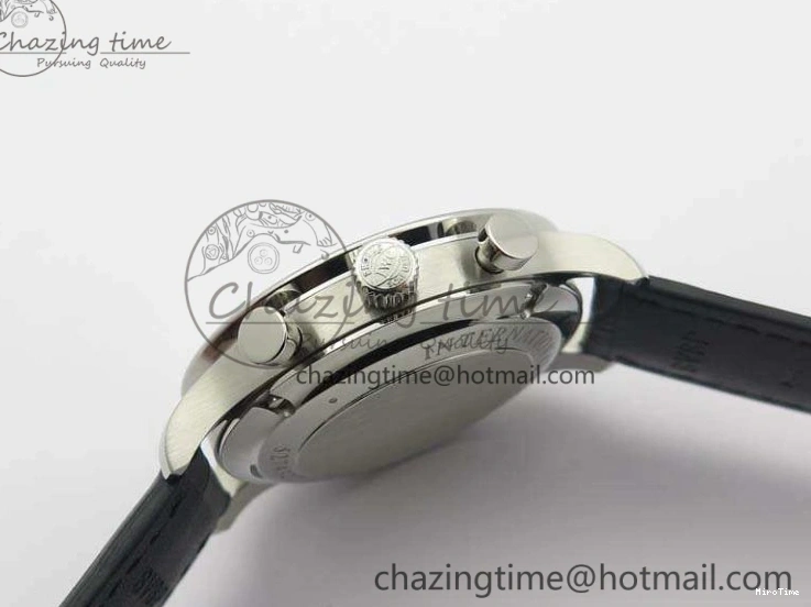 MIROTIME 0208 MoistureWicking Portuguese IW371491 ZF 1:1 Best Edition SS Blue Dial On Leather Strap A79350 (Slim Movement) V 7221